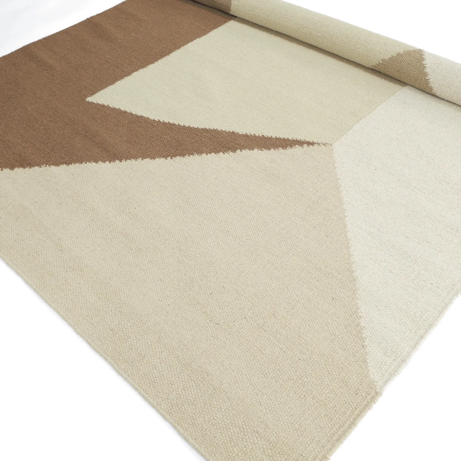 Wool rug - Aveiro (beige/multi)