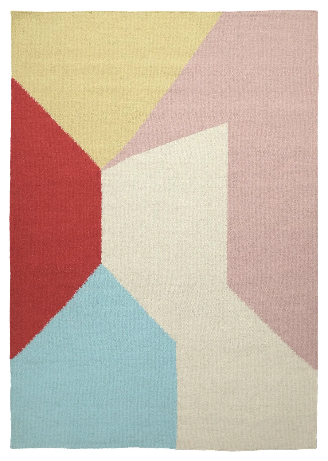 Wool rug - Aveiro (pink/multi)