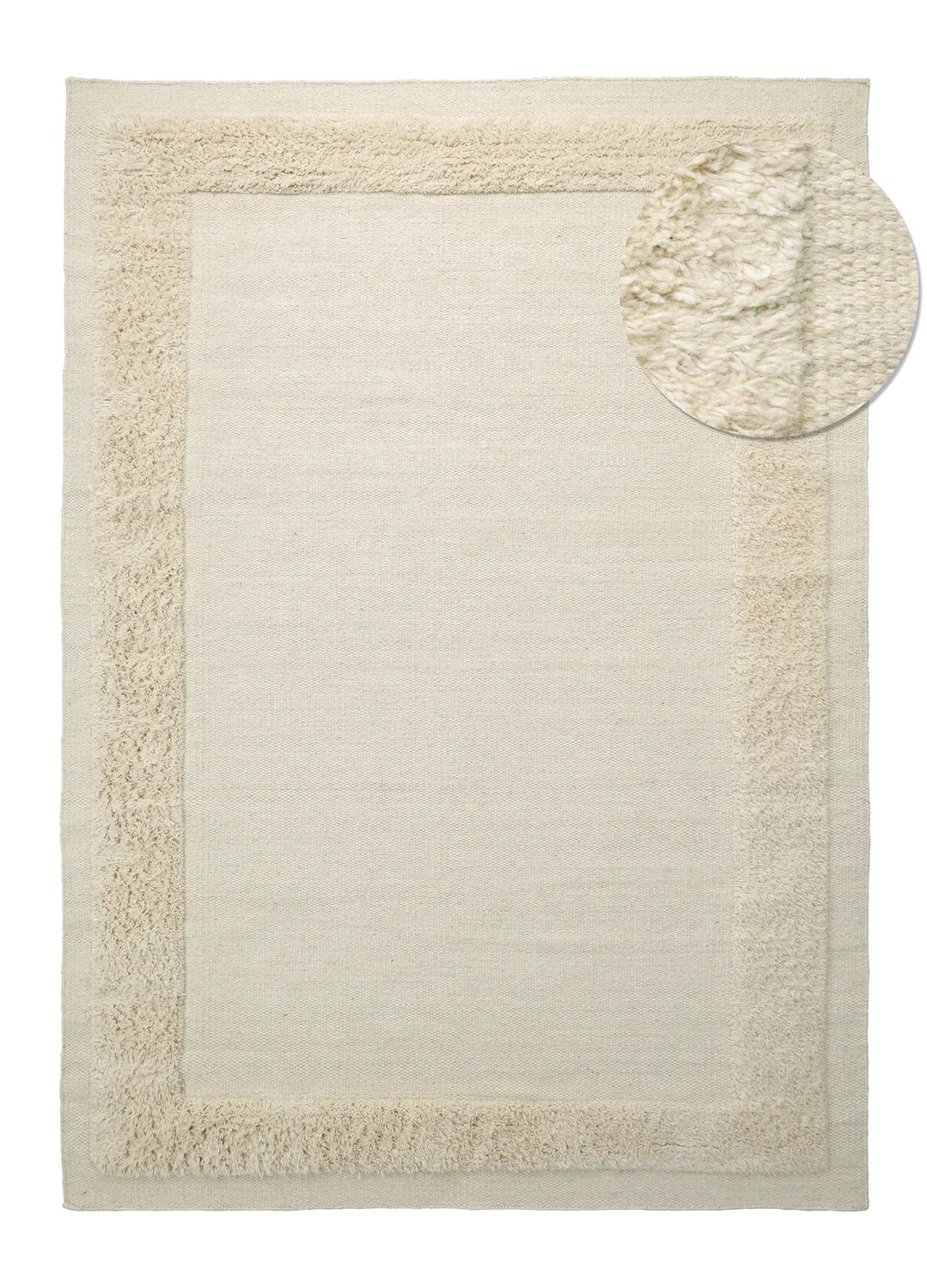 Wool rug - Beja (cream)