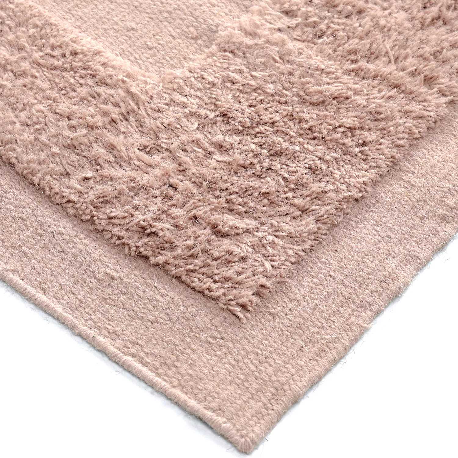 Wool rug - Beja (dusty pink)