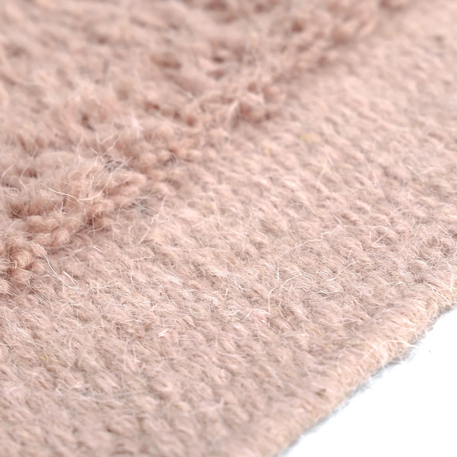 Wool rug - Beja (dusty pink)