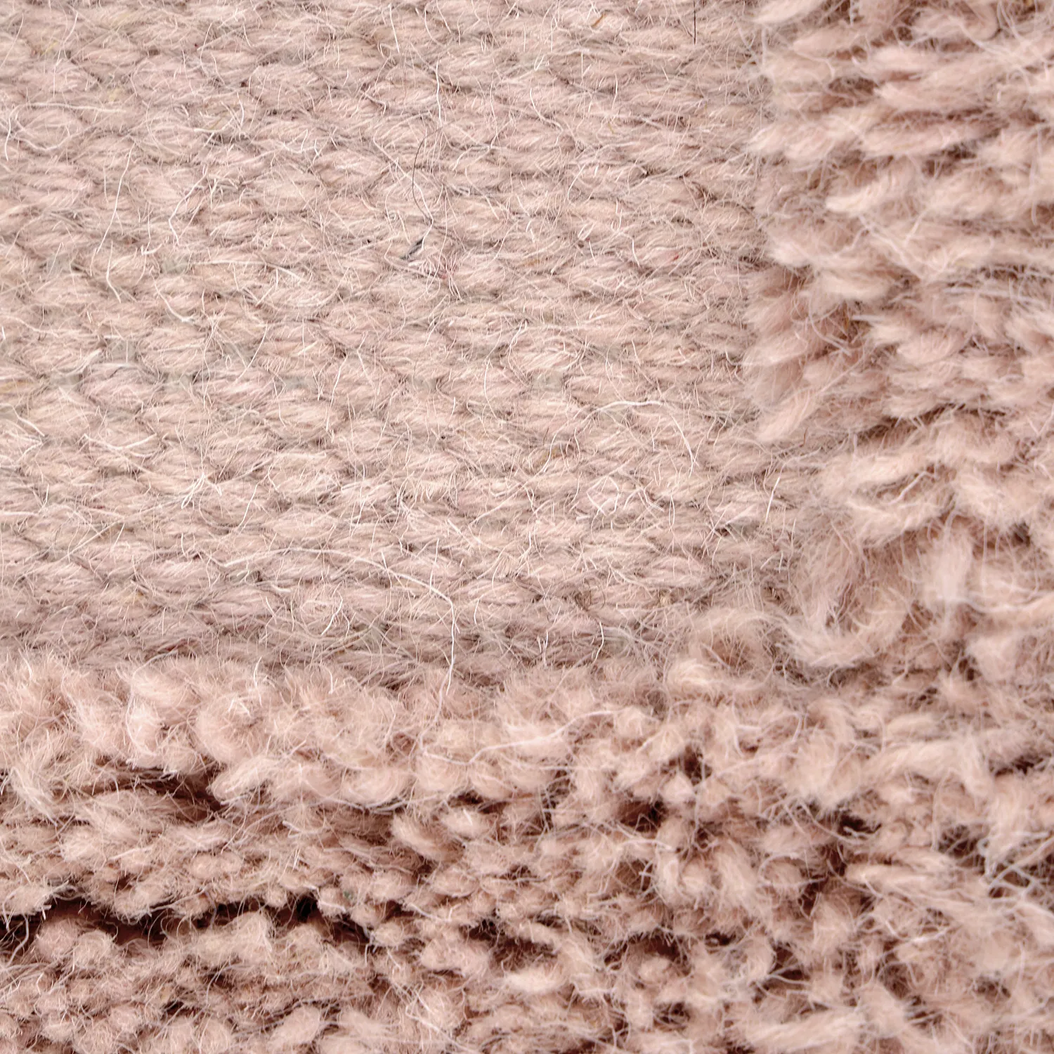 Wool rug - Beja (dusty pink)
