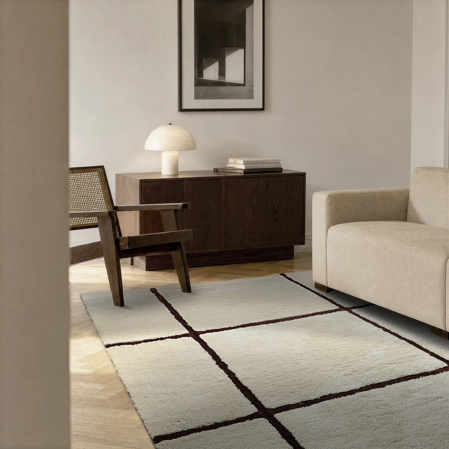 Shaggy rugs - Bitola (beige)