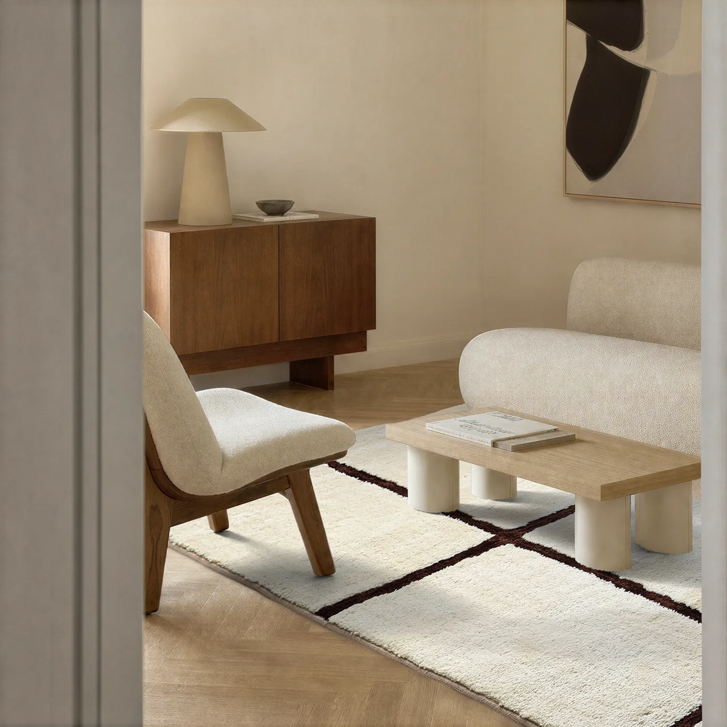 Shaggy rugs - Bitola (beige)