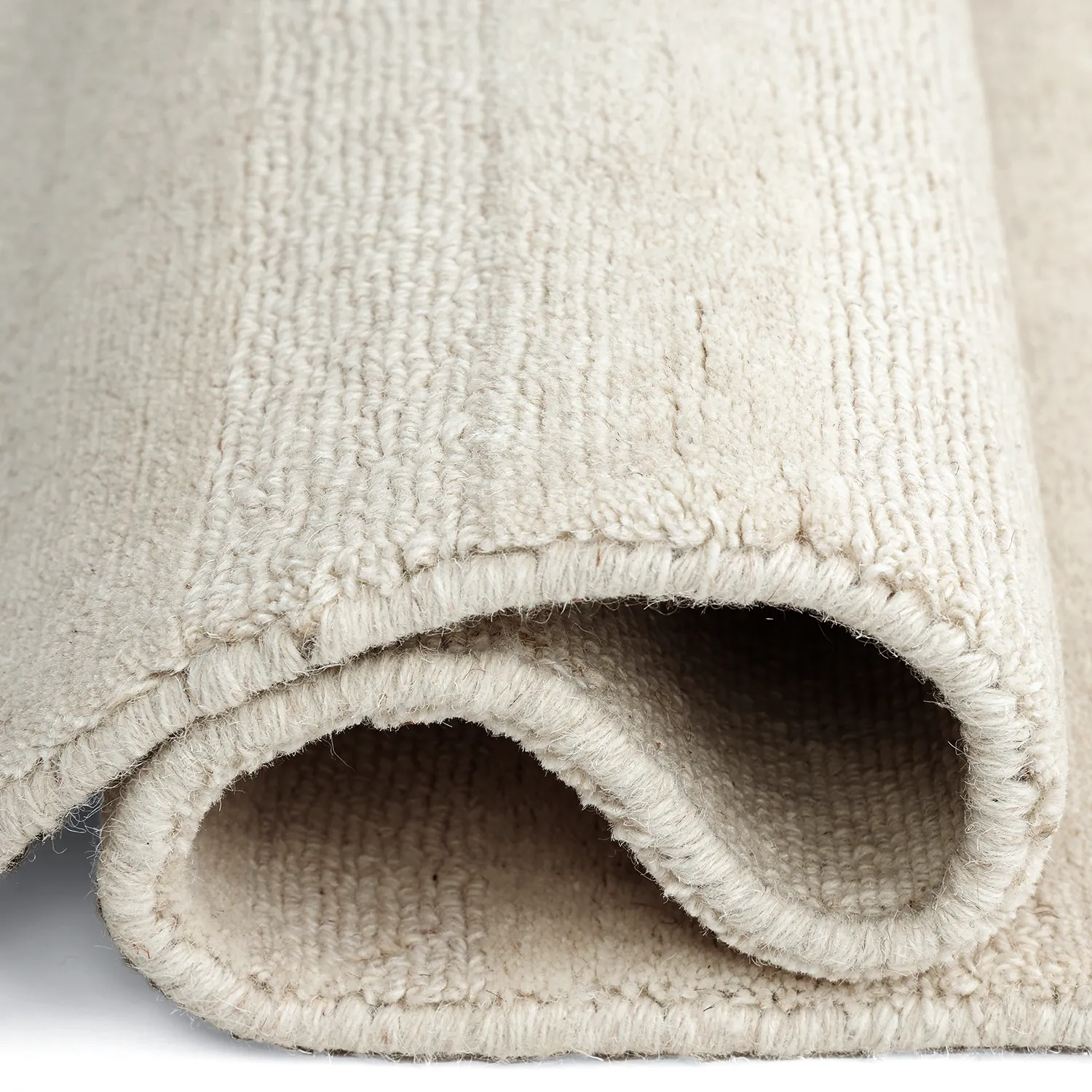 Wool rug - Brenta Handloom Wool Premium (cream)