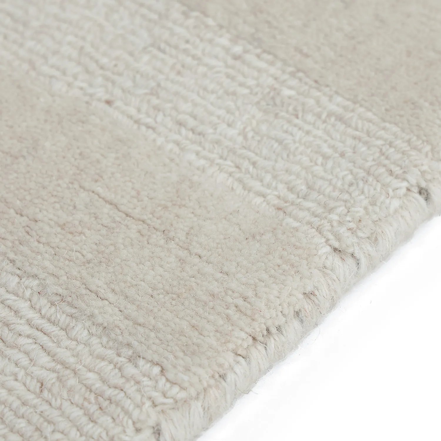 Wool rug - Brenta Handloom Wool Premium (cream)