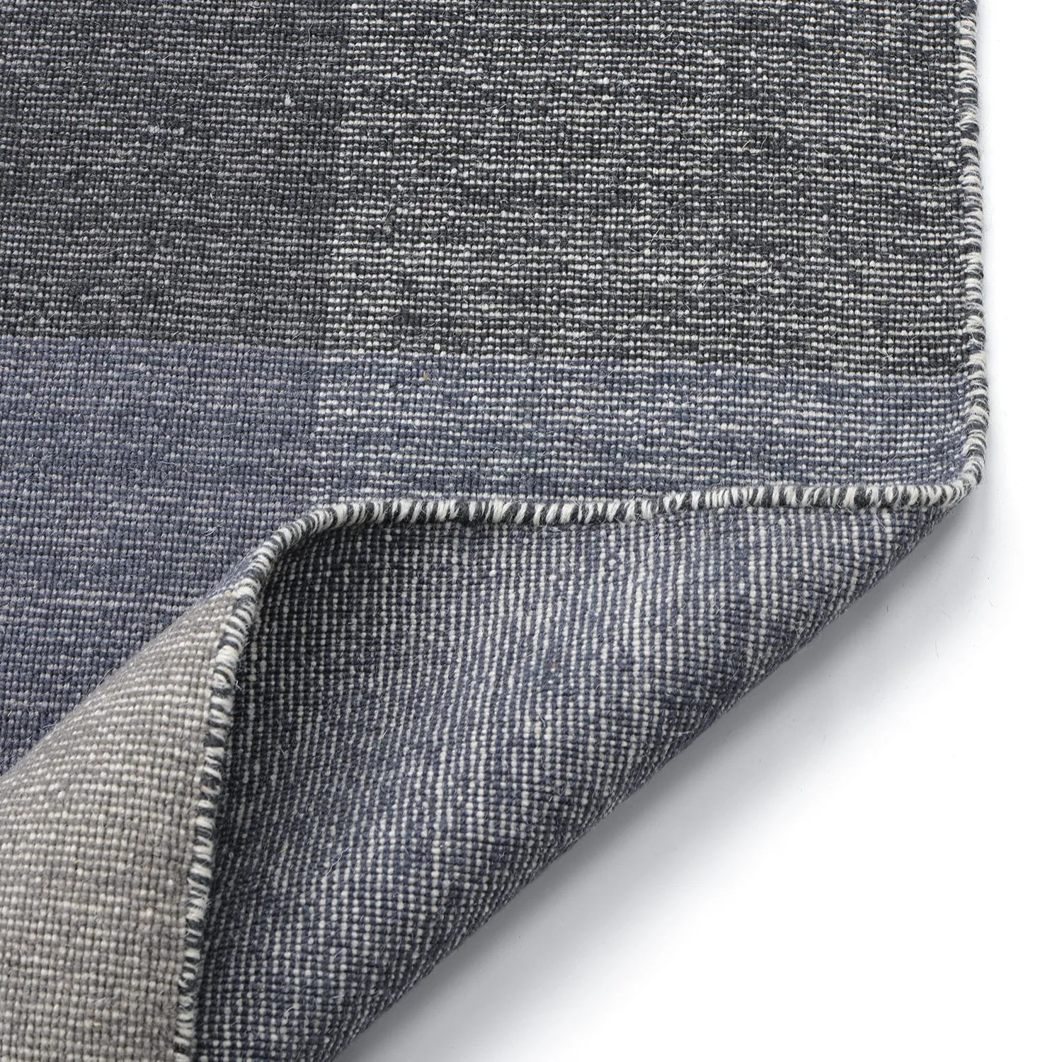 Wool rug - Chaves (blue/gray/white)