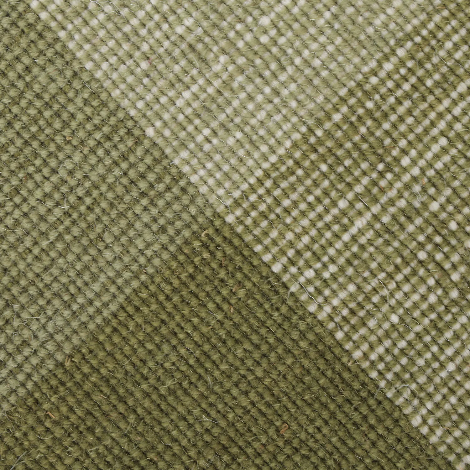 Wool rug - Chaves (green/beige)