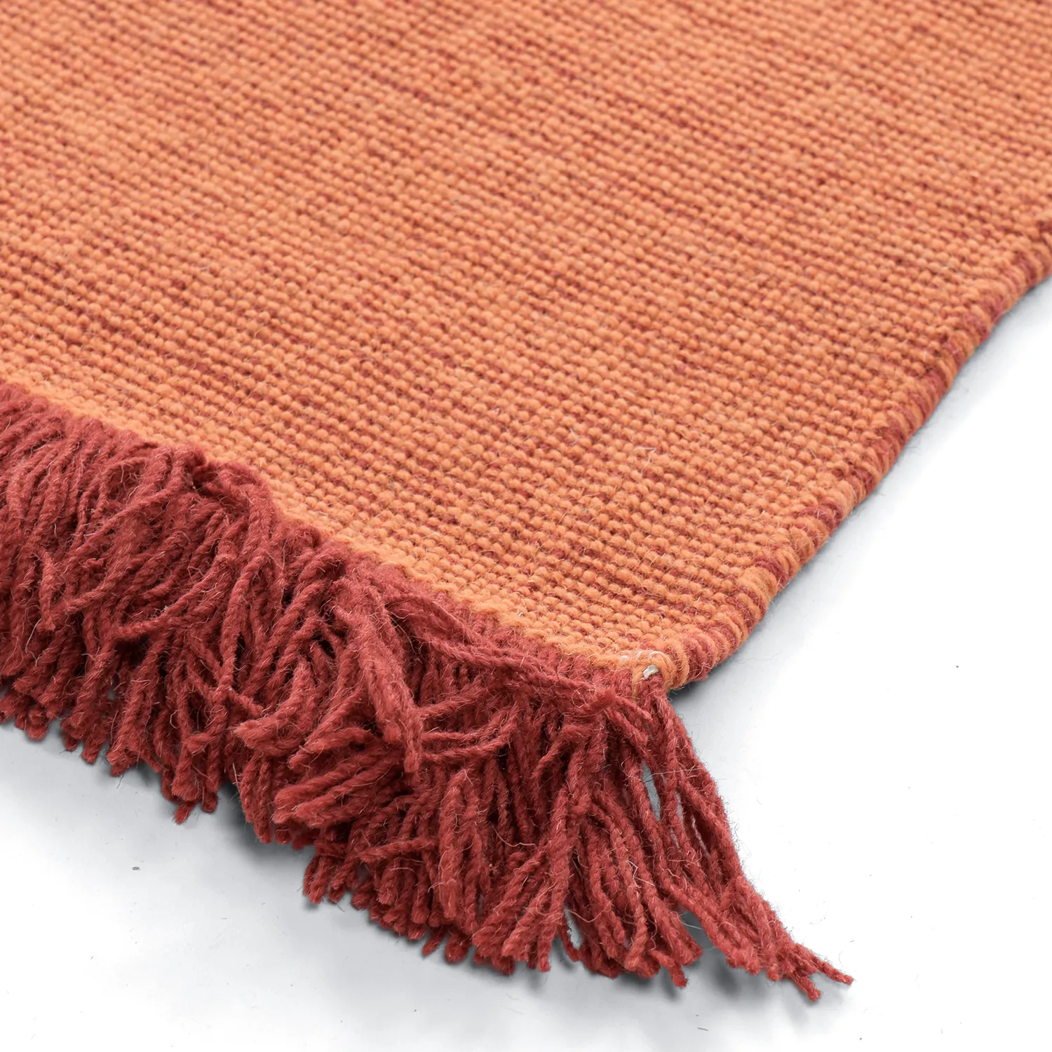 Wool rug - Chaves (red/orange)