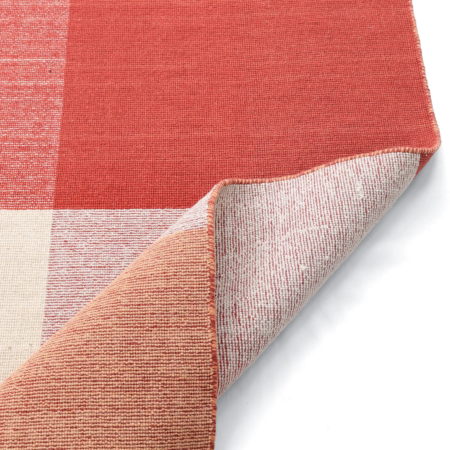 Wool rug - Chaves (red/orange)