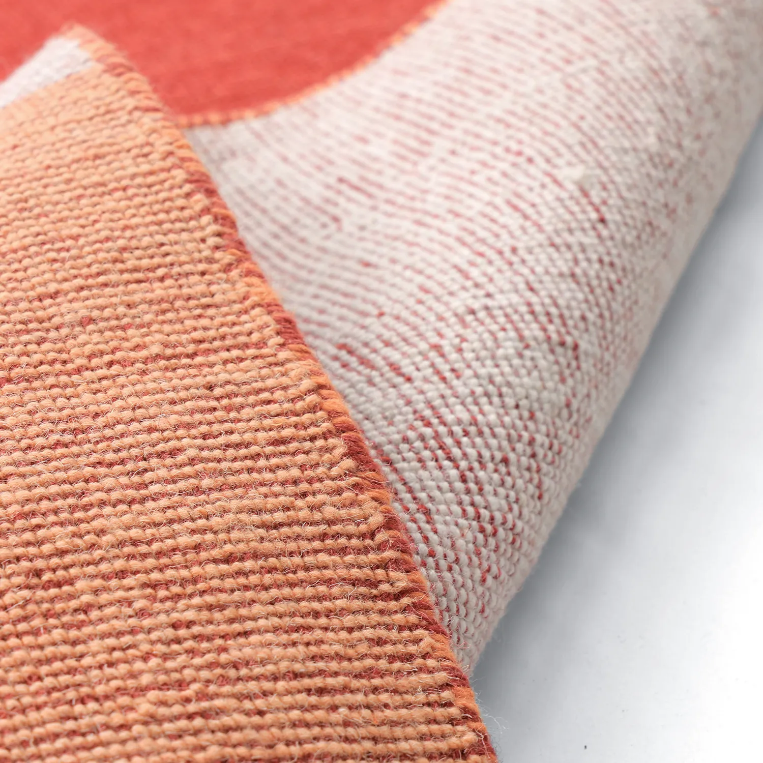 Wool rug - Chaves (red/orange)