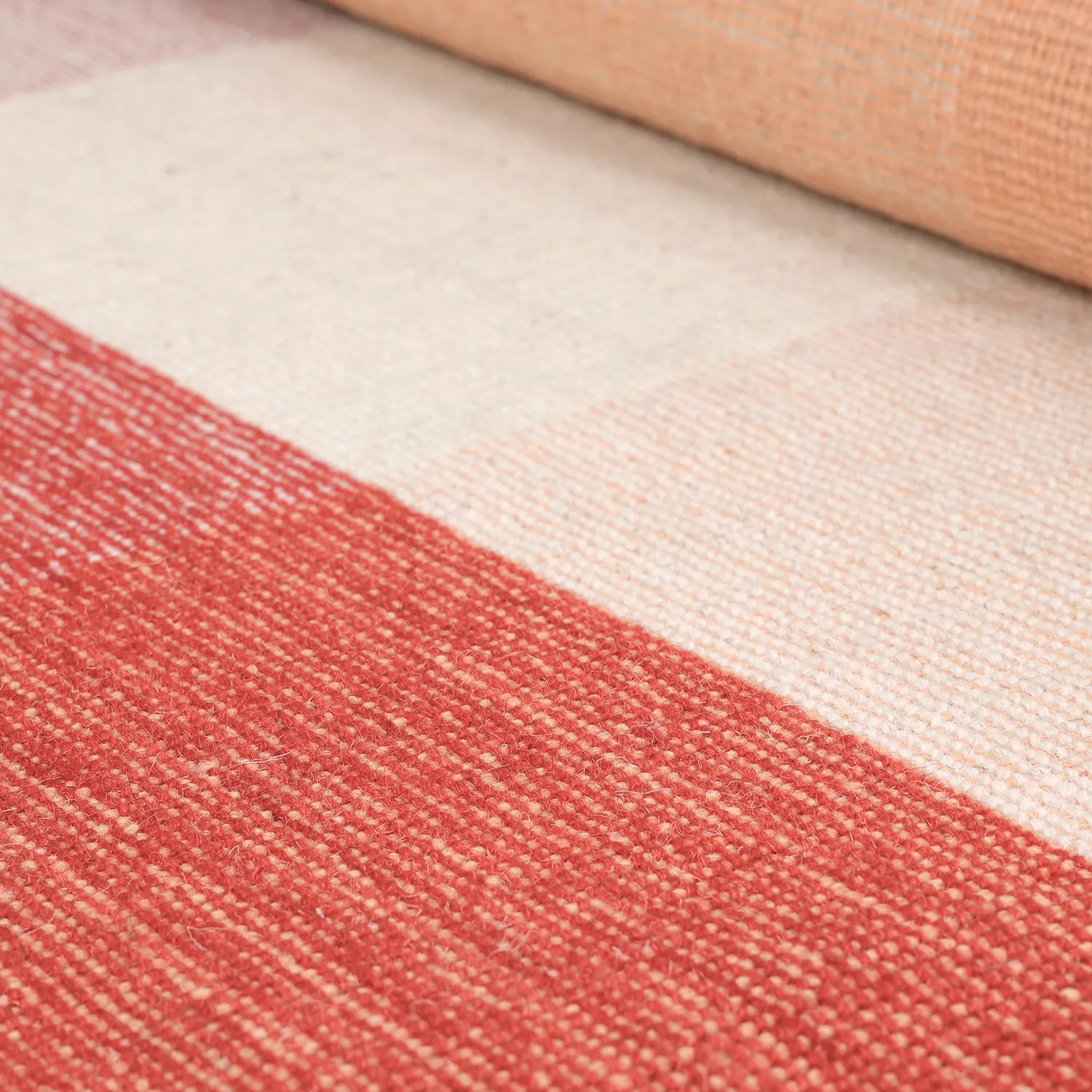 Wool rug - Chaves (red/orange)