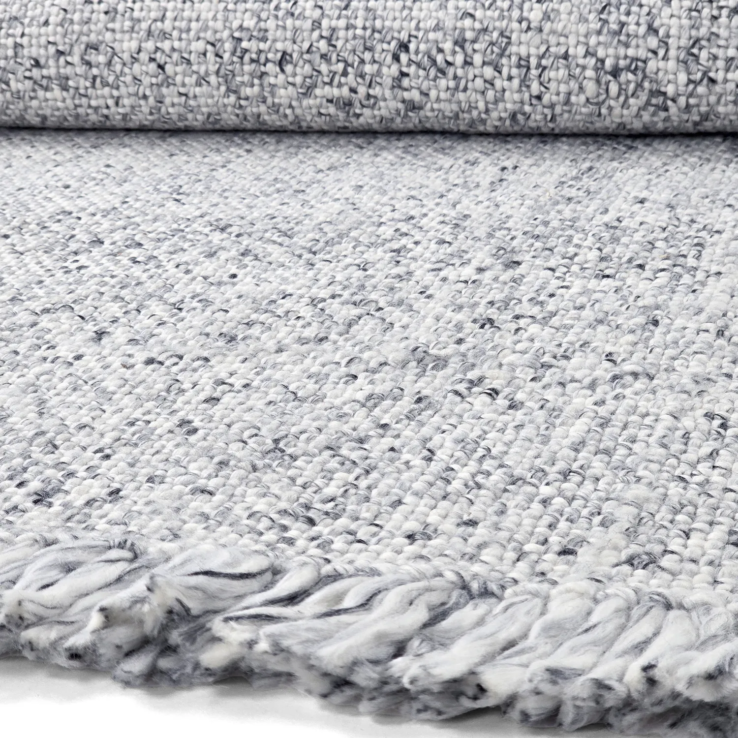 Wool rug - Dalita (grey)