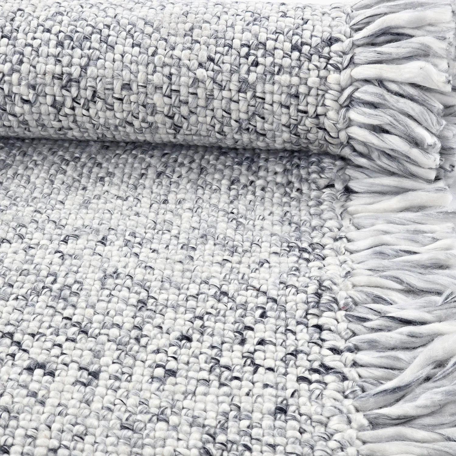 Wool rug - Dalita (grey)