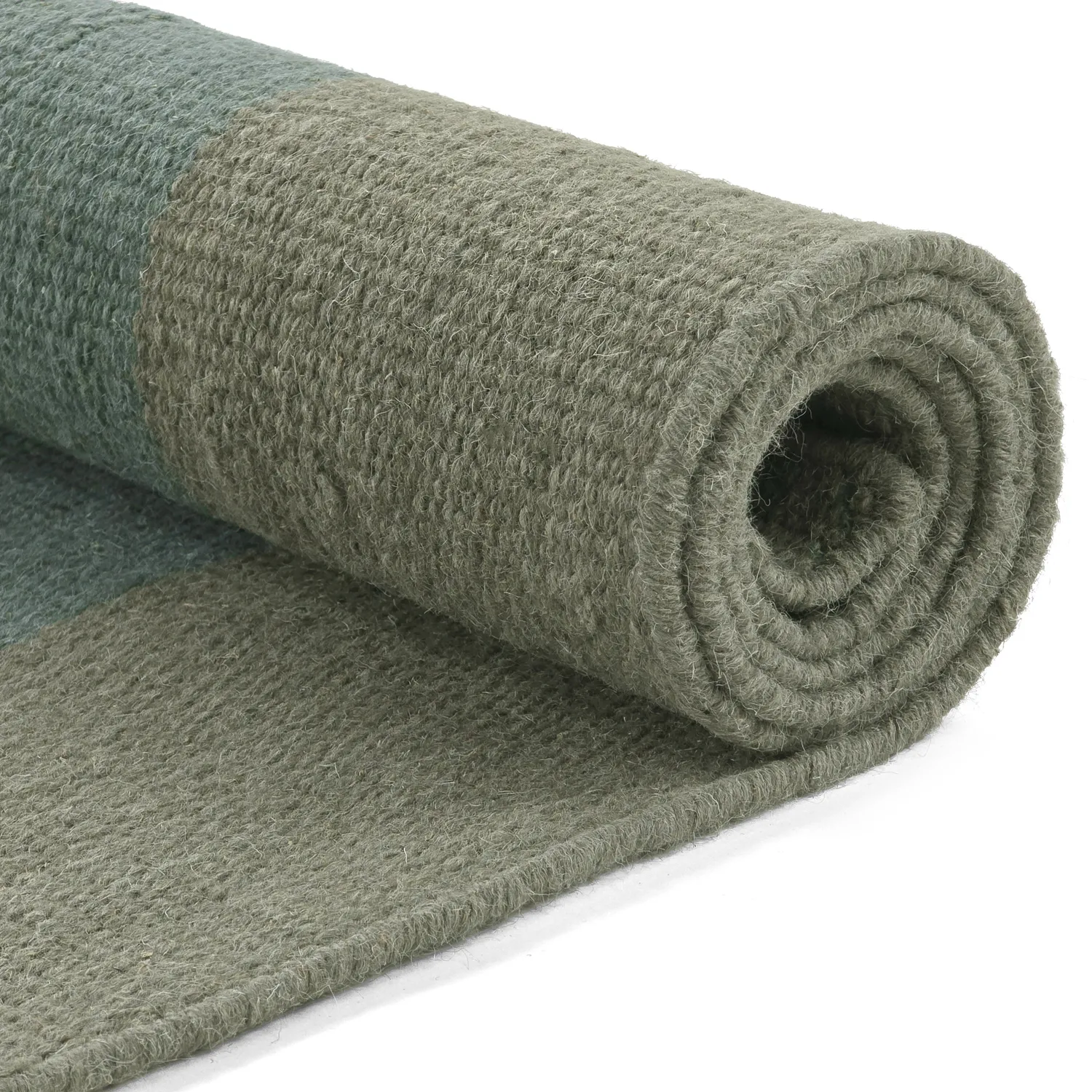 Wool rug - Garine (green)