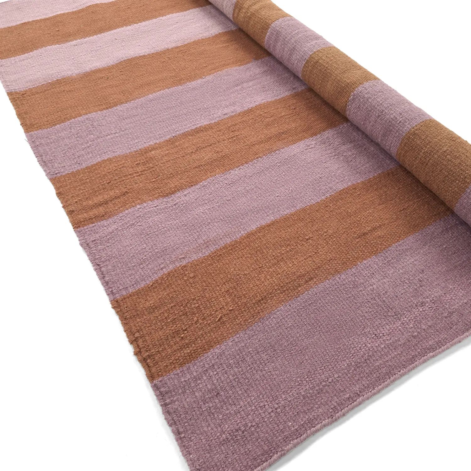 Wool rug - Garine (orange/pink)