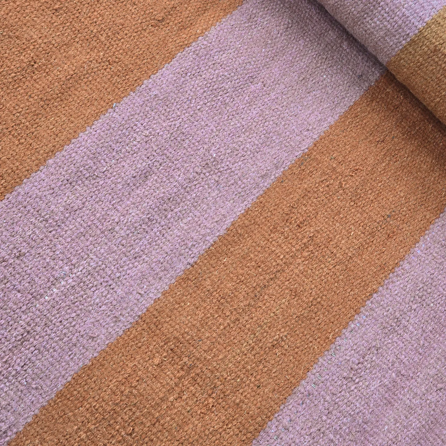 Wool rug - Garine (orange/pink)