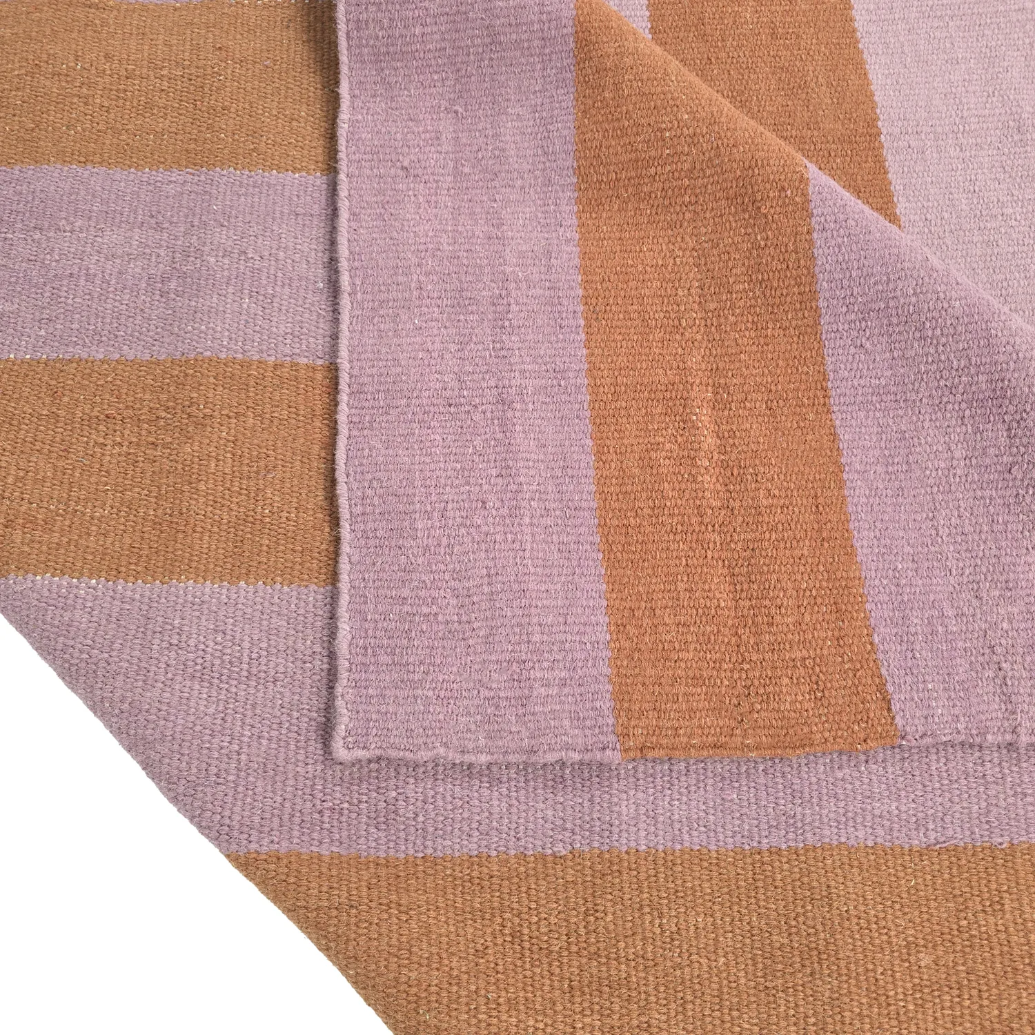 Wool rug - Garine (orange/pink)