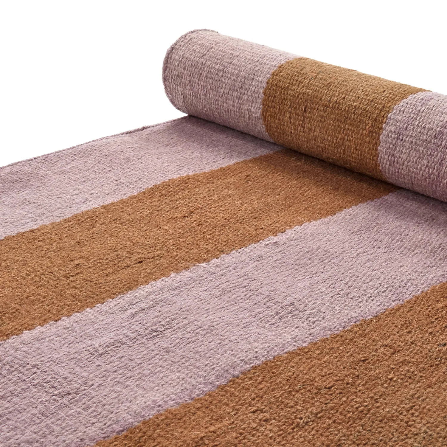 Wool rug - Garine (orange/pink)