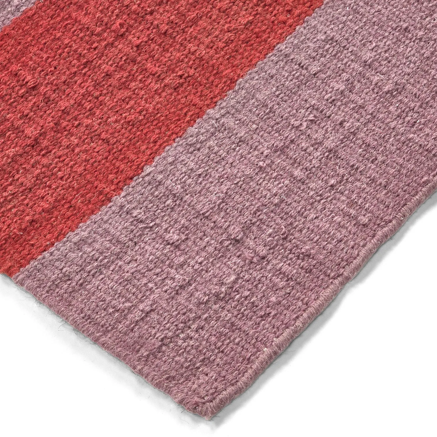 Wool rug - Garine (pink/red)