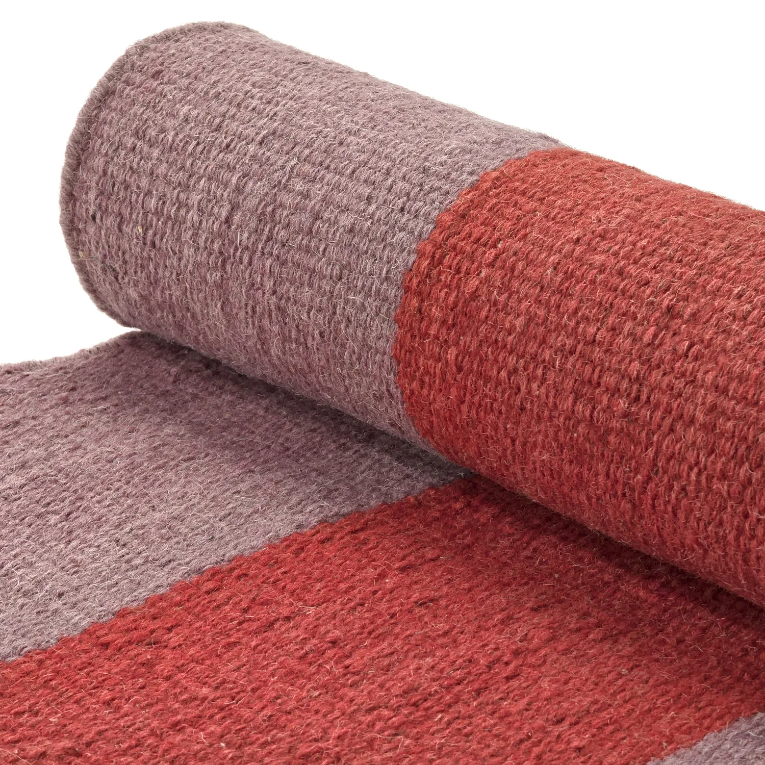 Wool rug - Garine (pink/red)