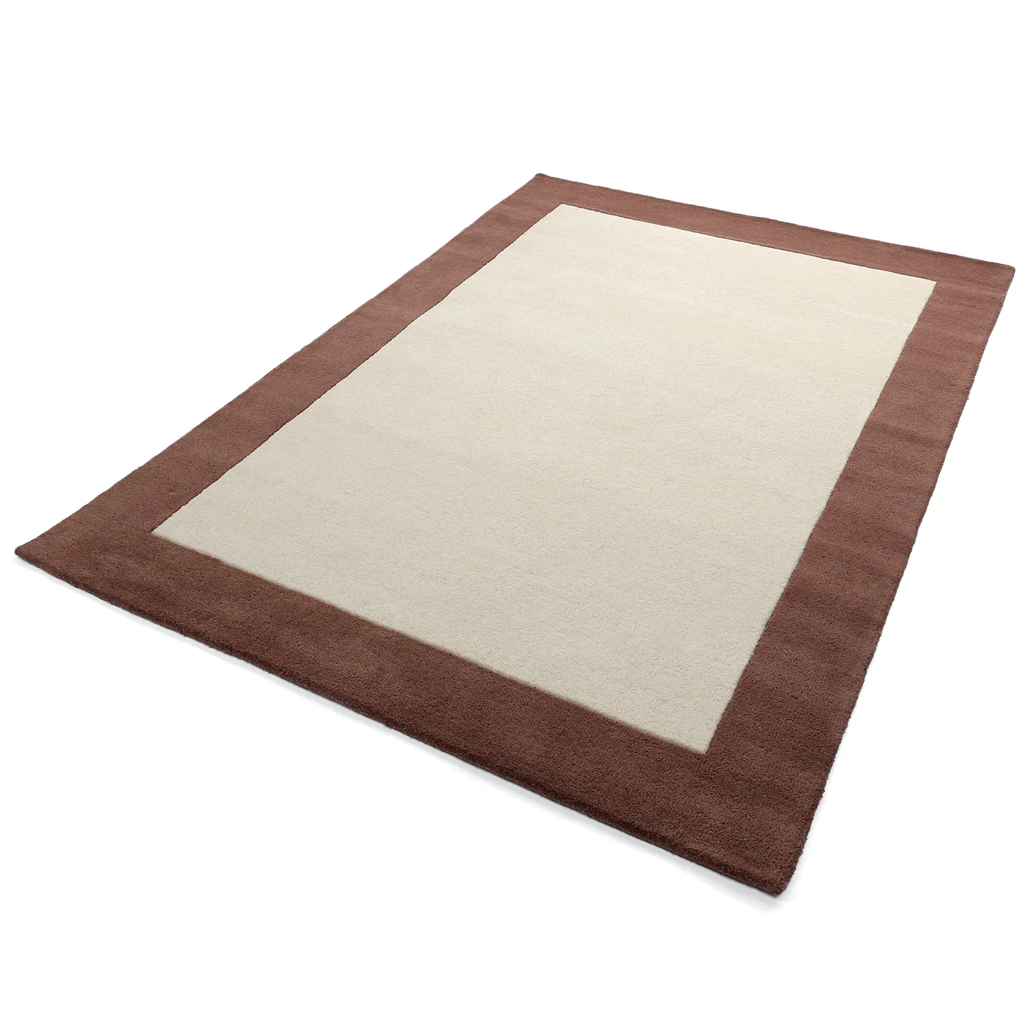 Wool rug - Gaya Hand Tufted Wool Premium (cream/brown)