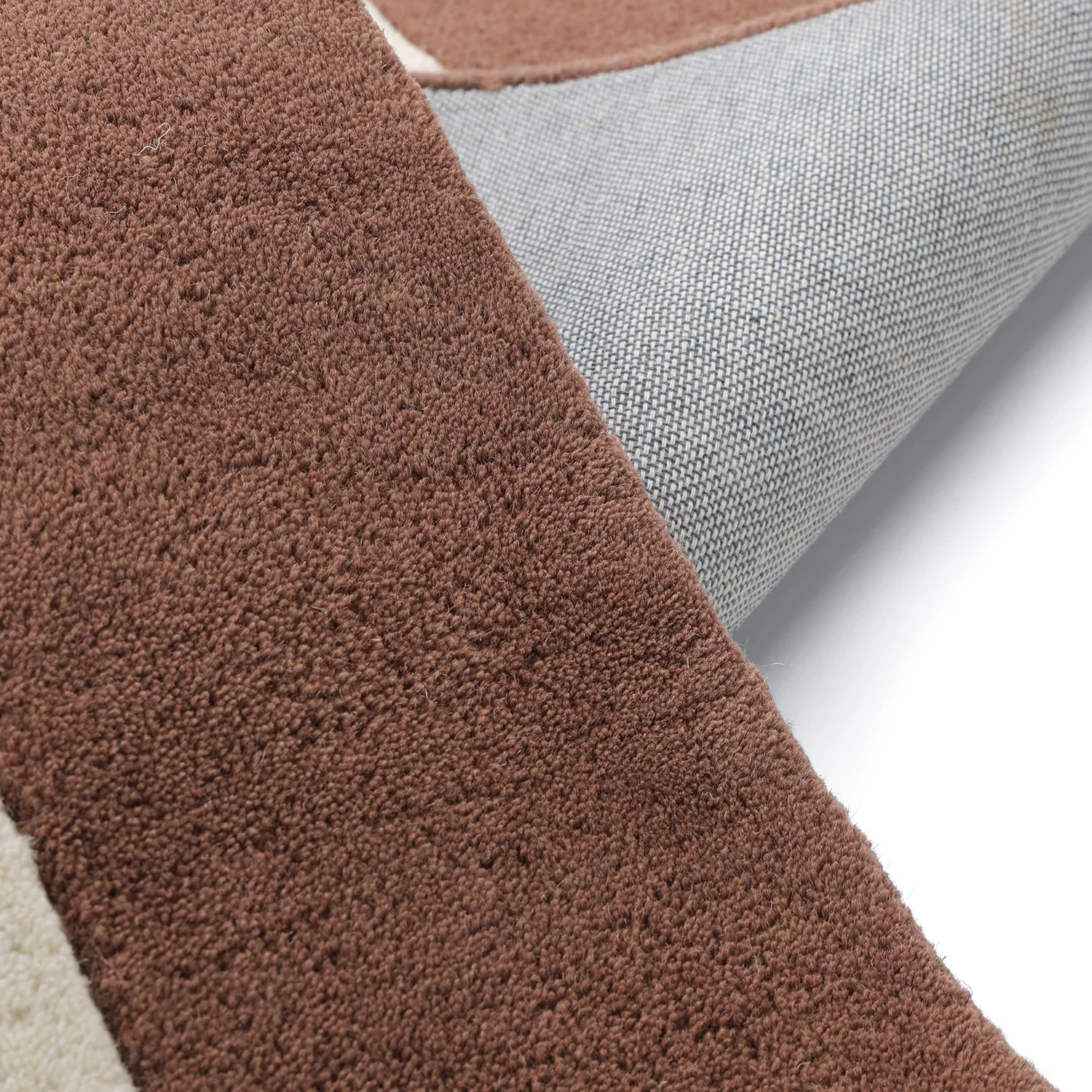 Wool rug - Gaya Hand Tufted Wool Premium (cream/brown)