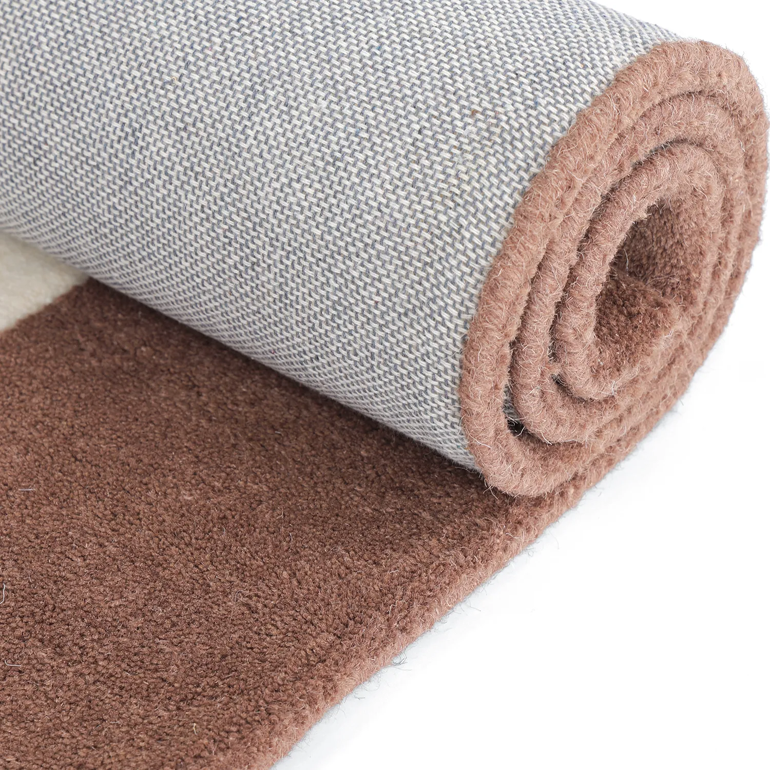 Wool rug - Gaya Hand Tufted Wool Premium (cream/brown)