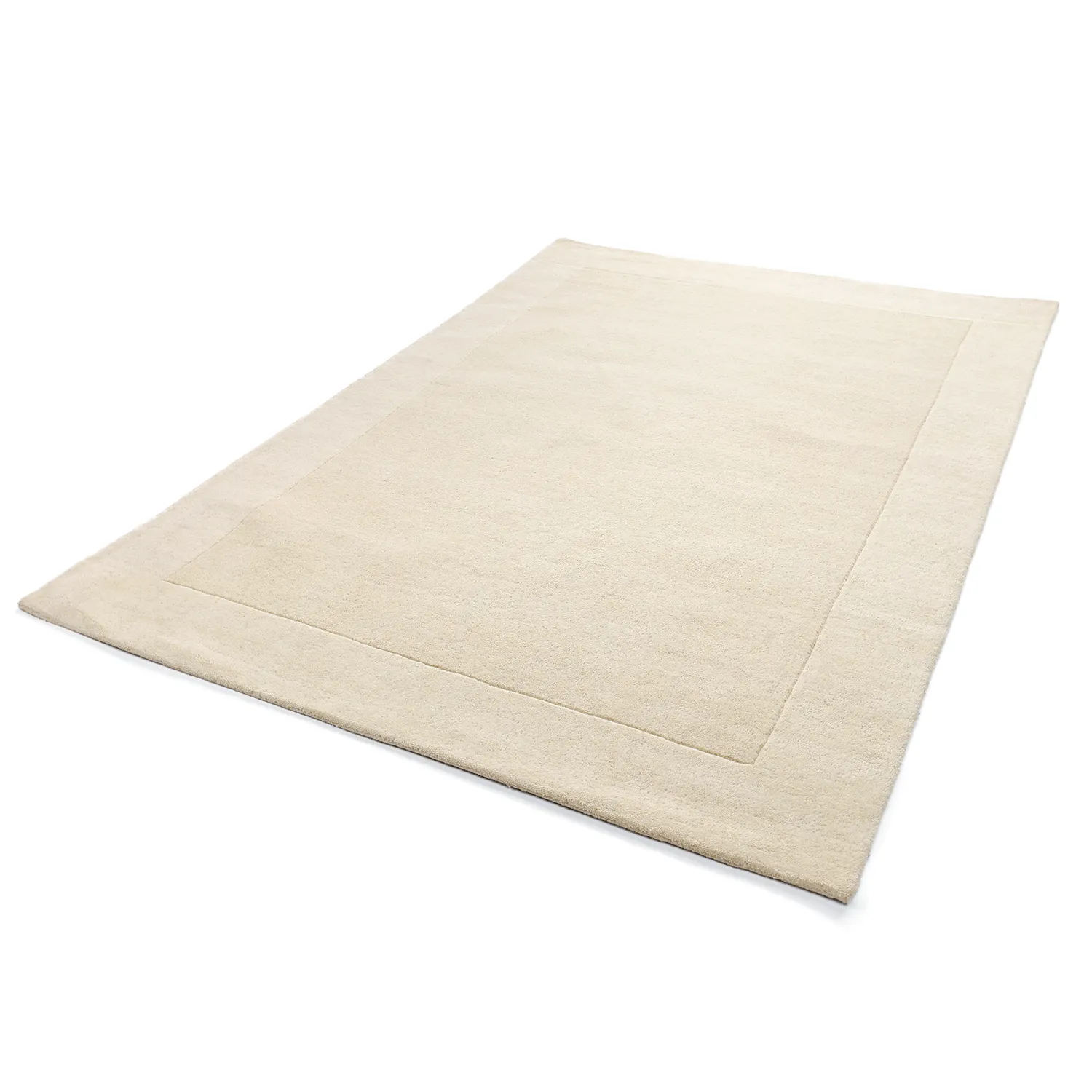 Wool rug - Gaya Hand Tufted Wool Premium (cream/white)
