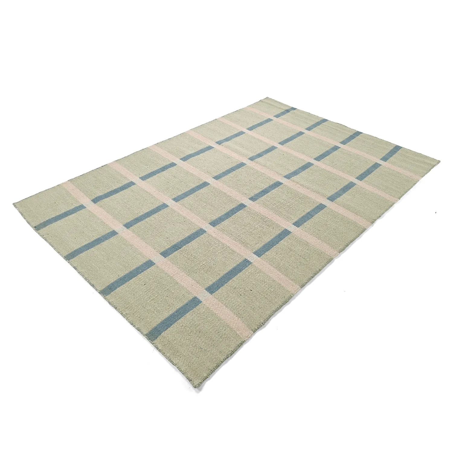 Wool rug - Gingham (no. 1)