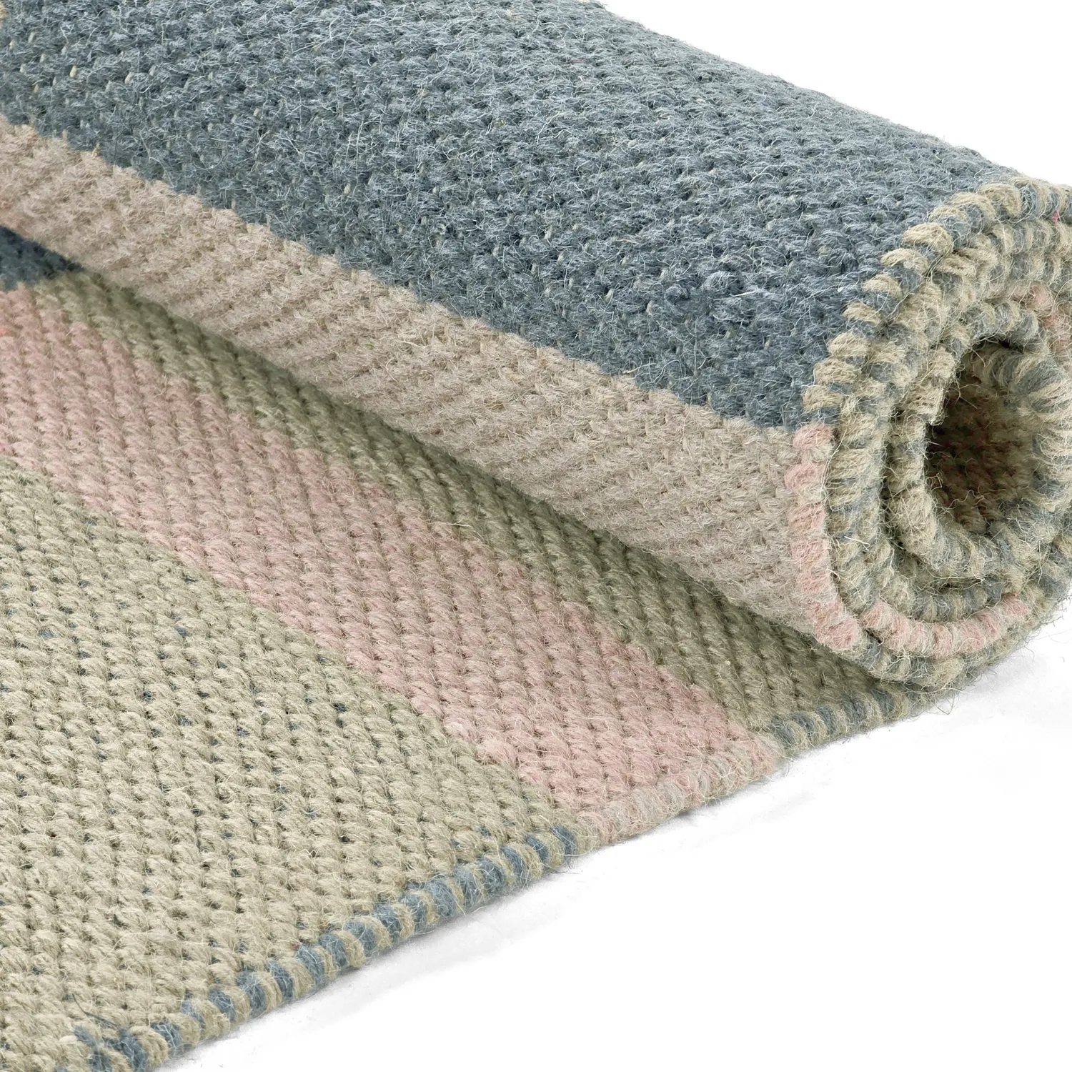 Wool rug - Gingham (no. 1)