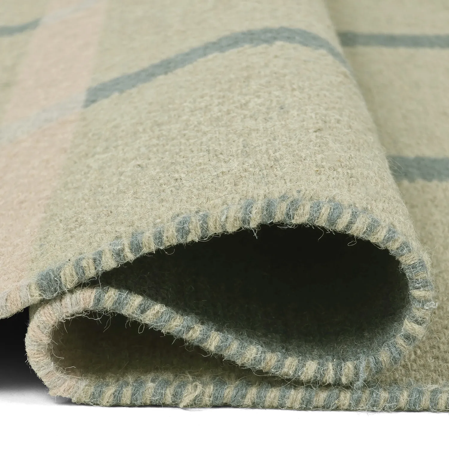 Wool rug - Gingham (no. 1)
