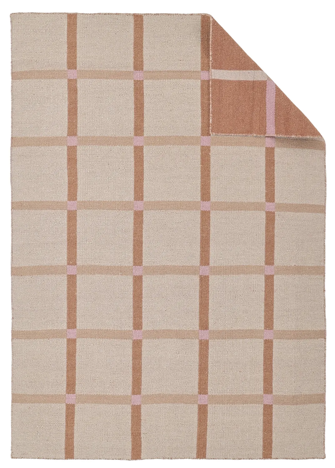 Wool rug - Gingham (no. 2)