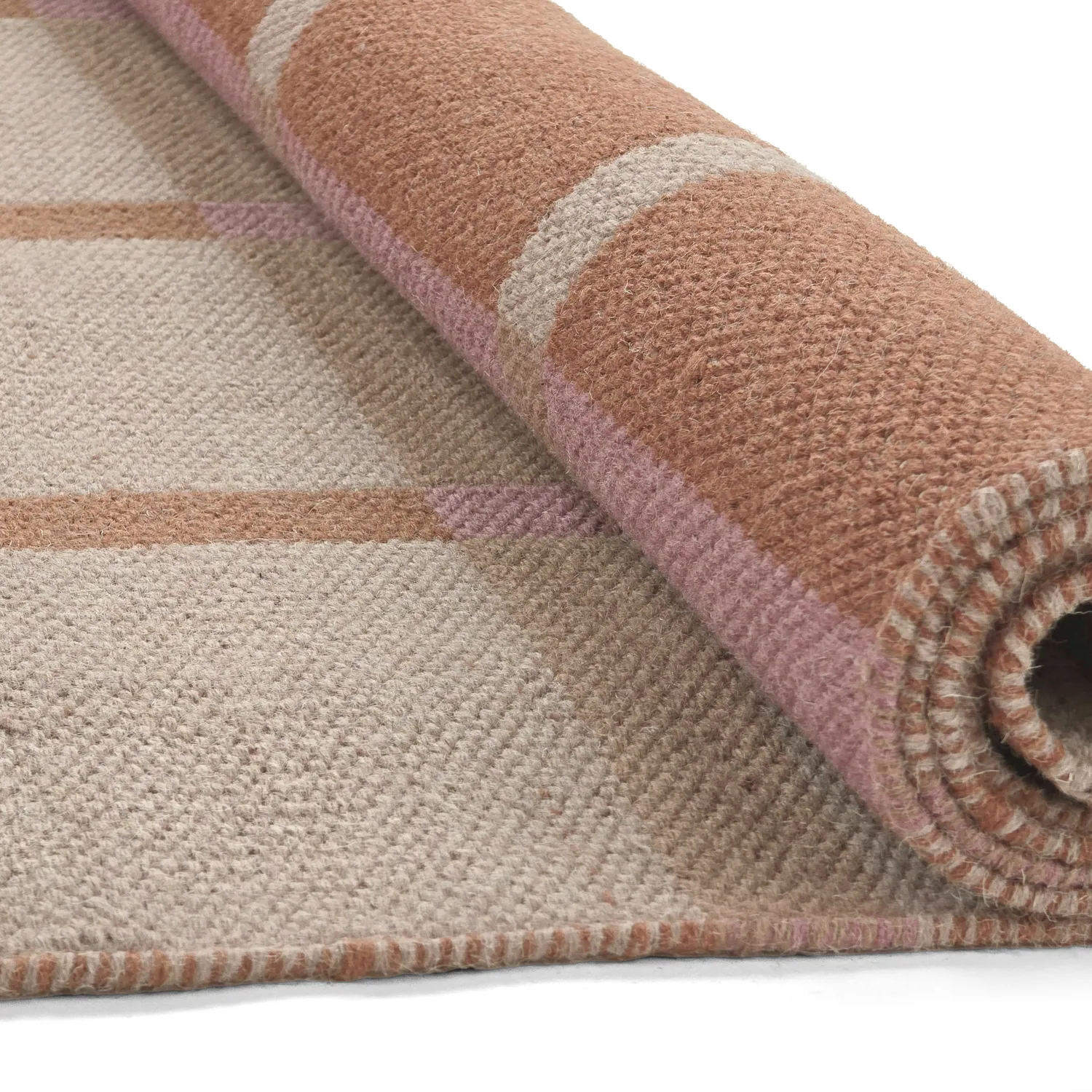 Wool rug - Gingham (no. 2)