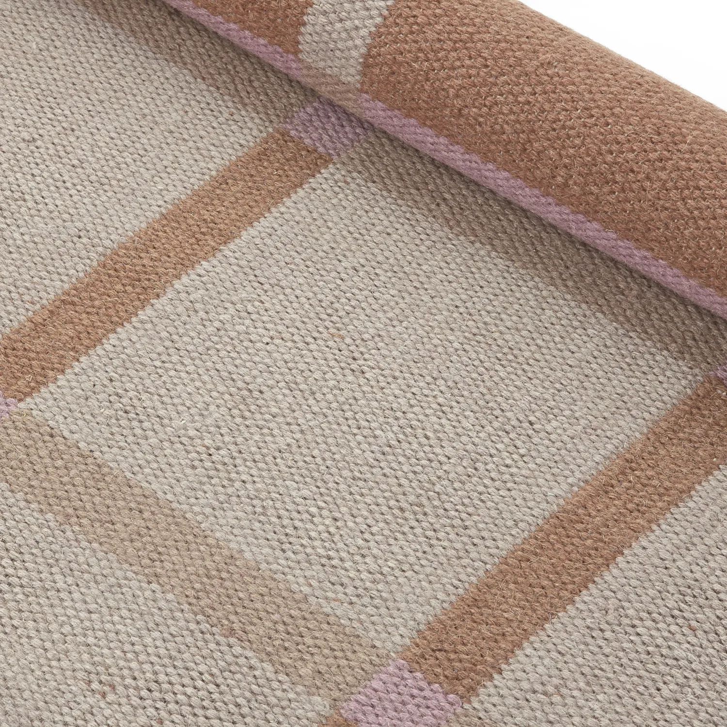 Wool rug - Gingham (no. 2)