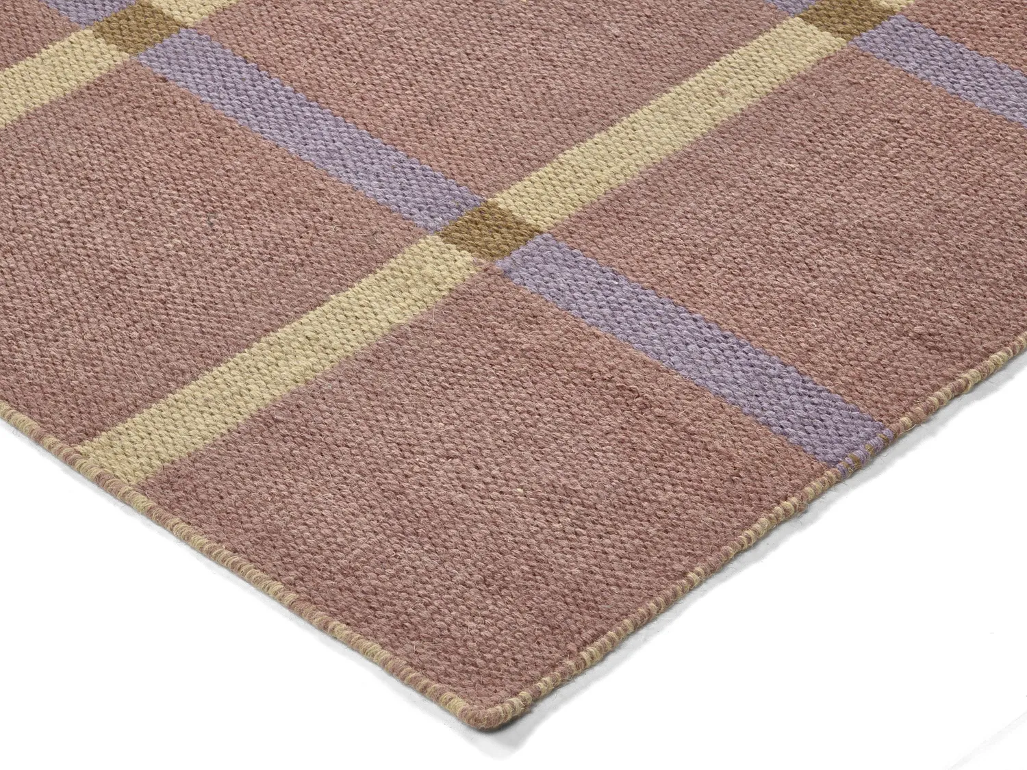 Wool rug - Gingham (no. 3)