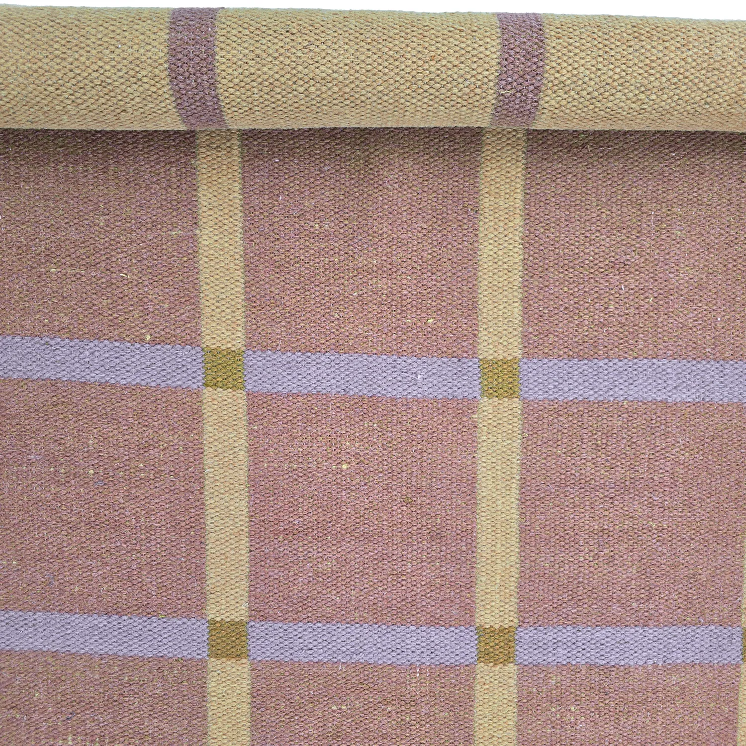 Wool rug - Gingham (no. 3)