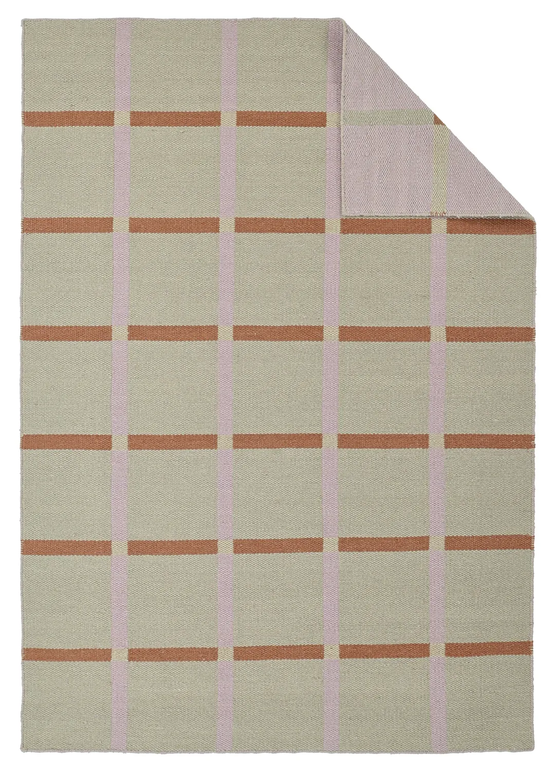 Wool rug - Gingham (no. 4)