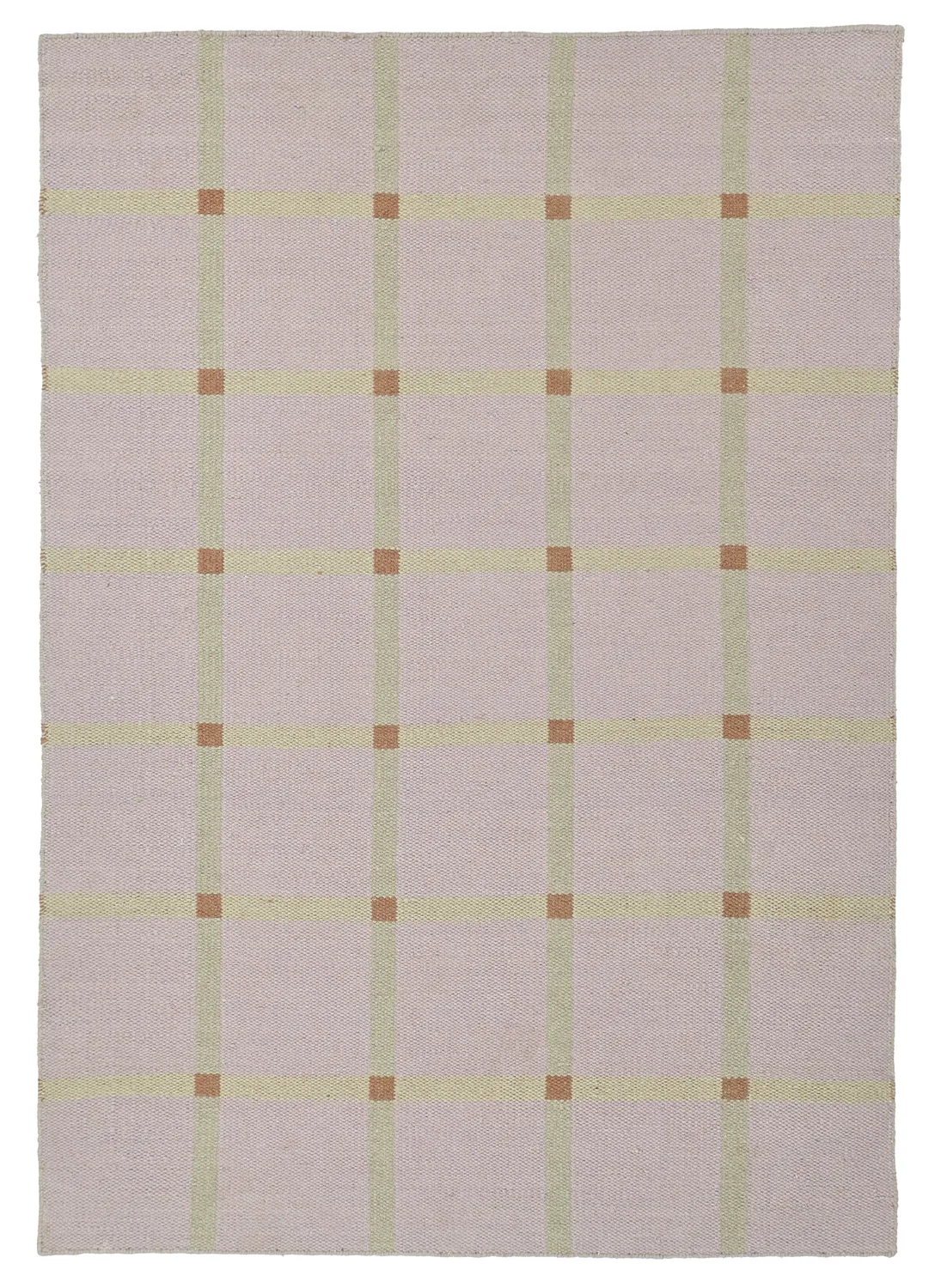 Wool rug - Gingham (no. 4)
