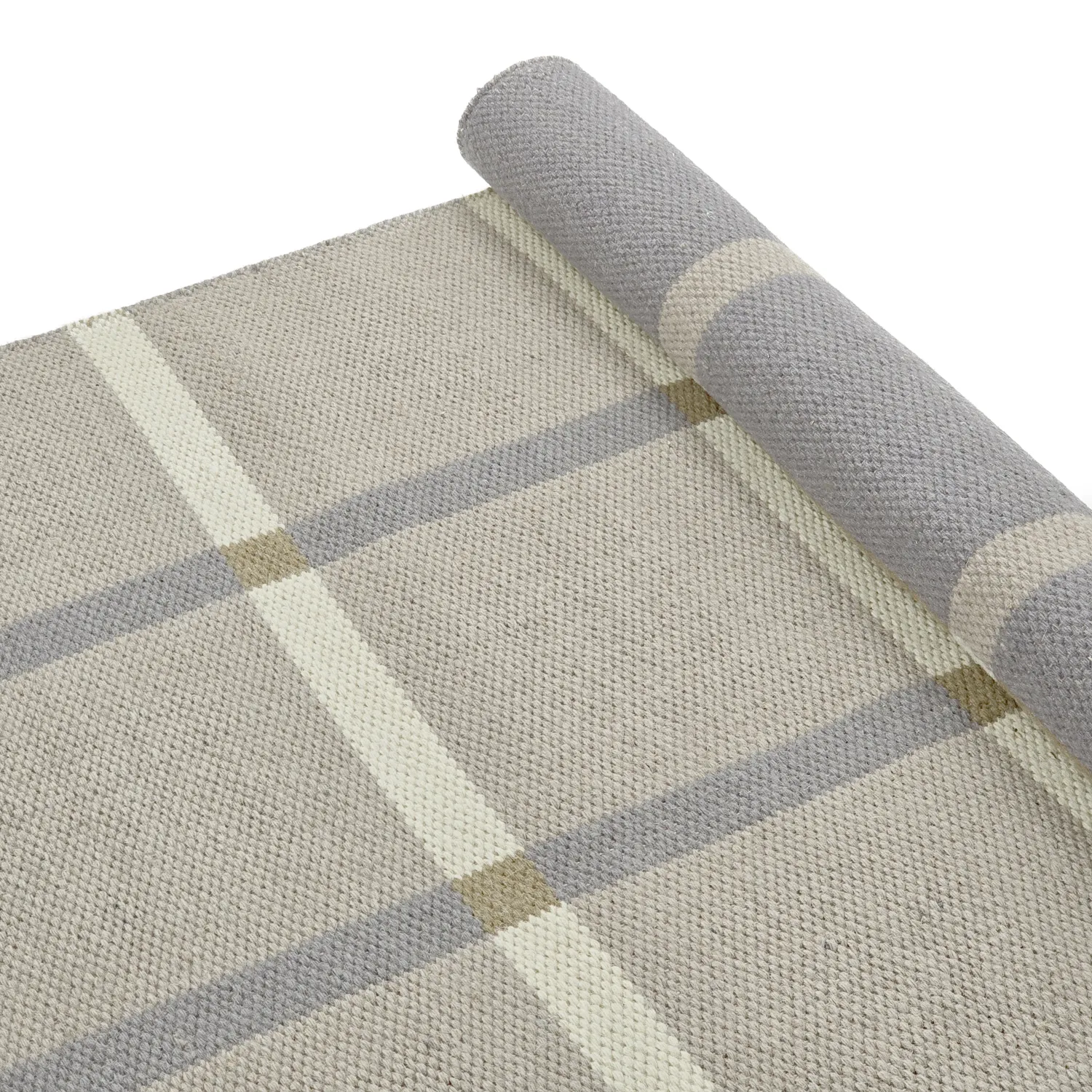 Wool rug - Gingham (no. 5)