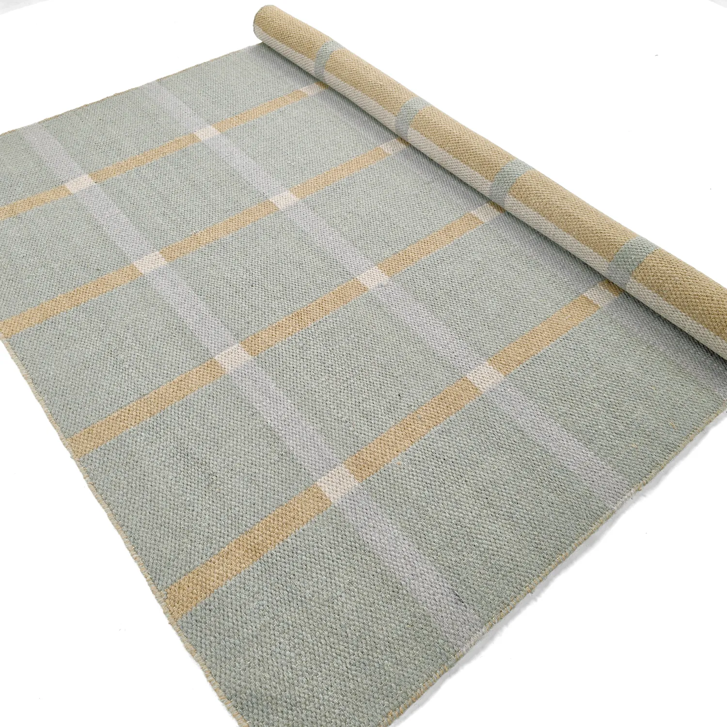 Wool rug - Gingham (no. 6)
