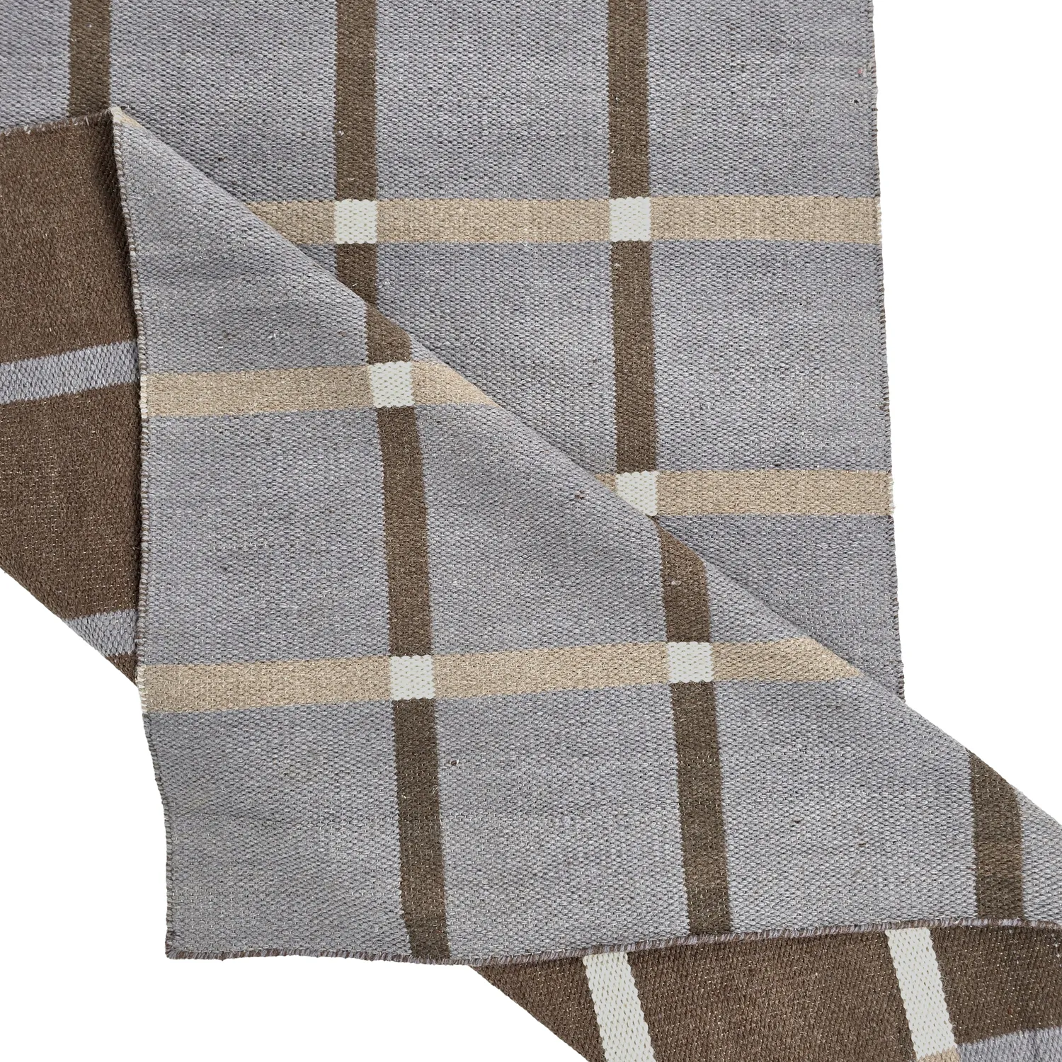 Wool rug - Gingham (no. 7)