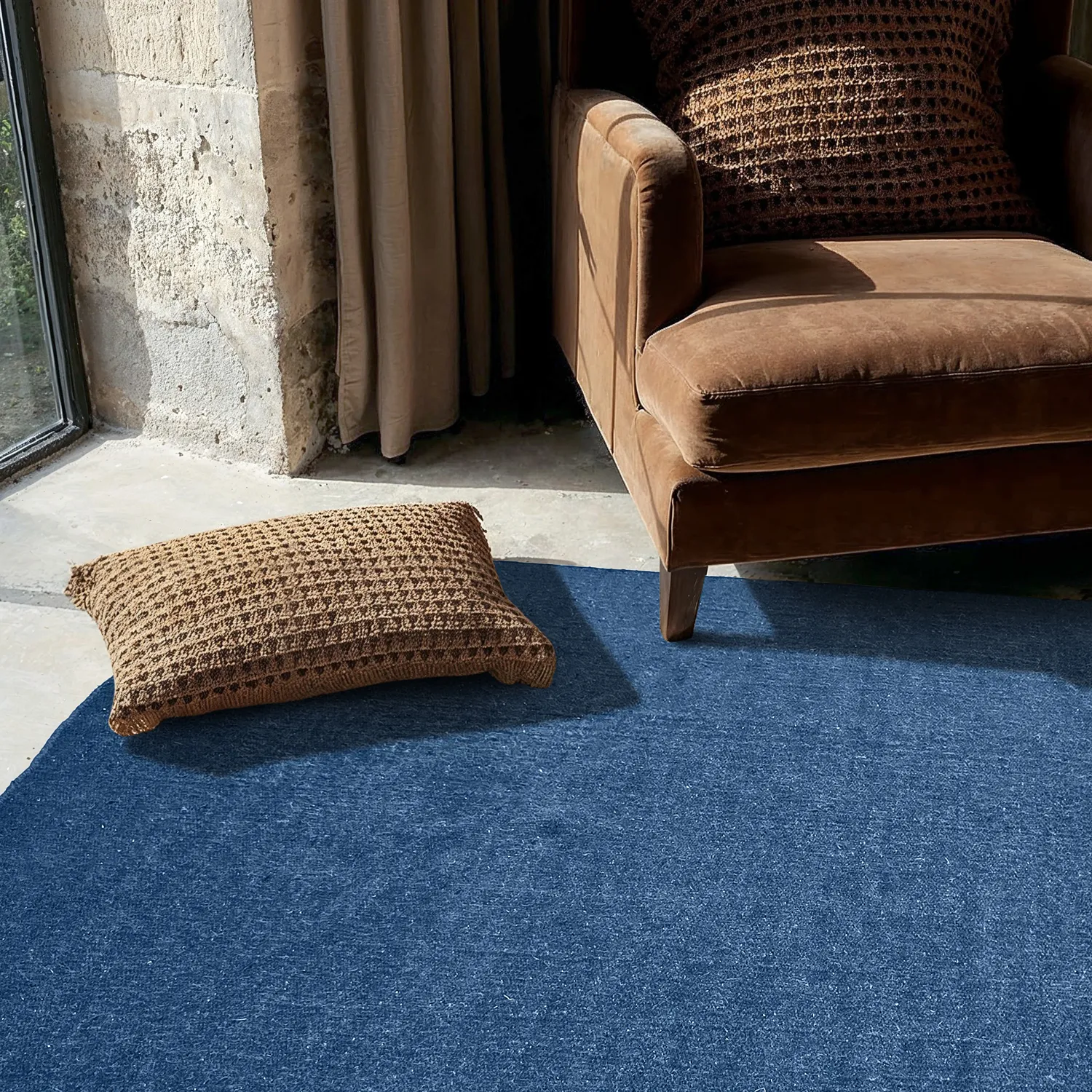 Wool rug - Hamilton (navy)