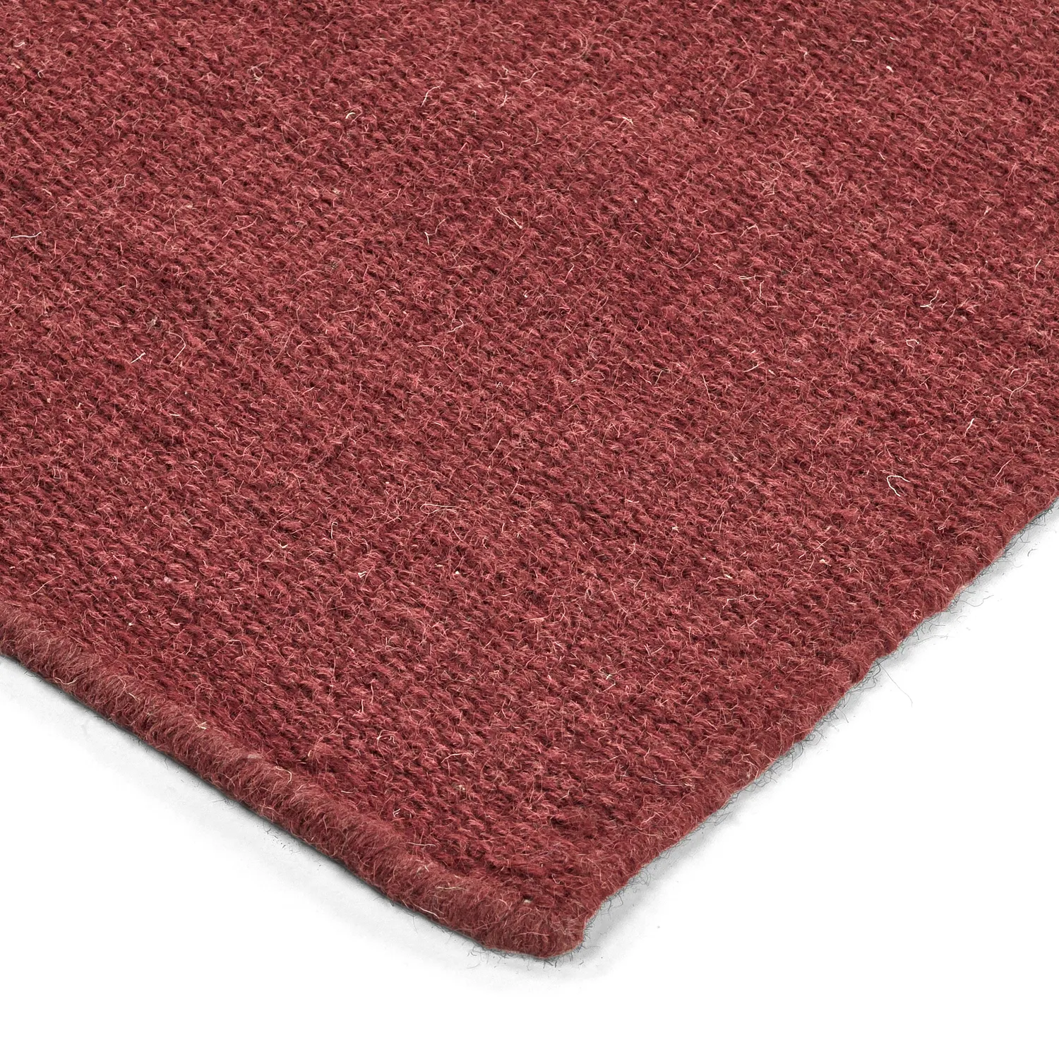 Wool rug - Hamilton (deep red)