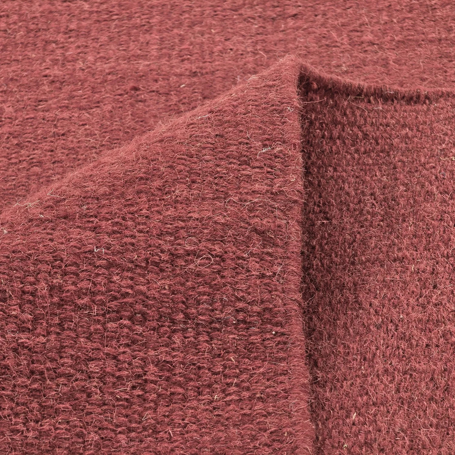 Wool rug - Hamilton (deep red)