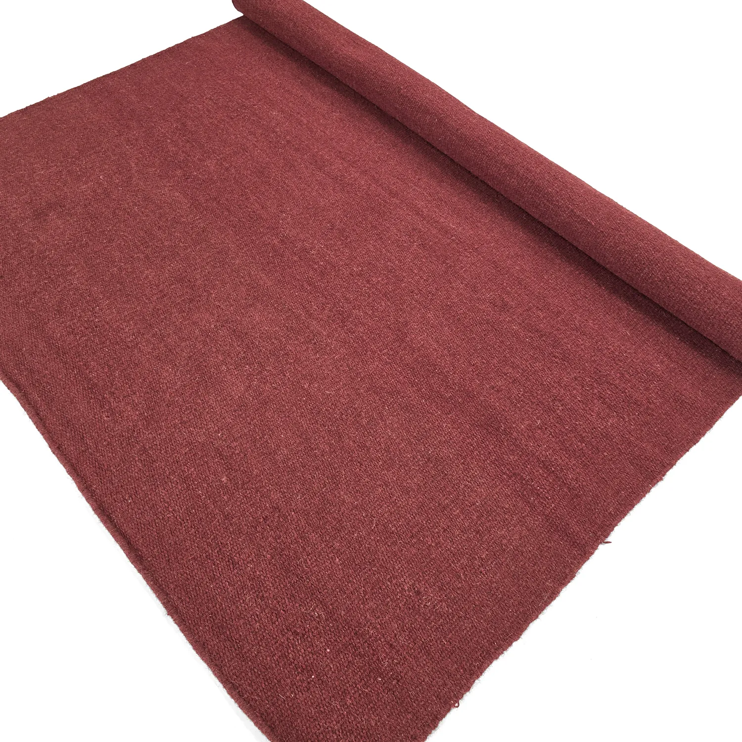 Wool rug - Hamilton (deep red)