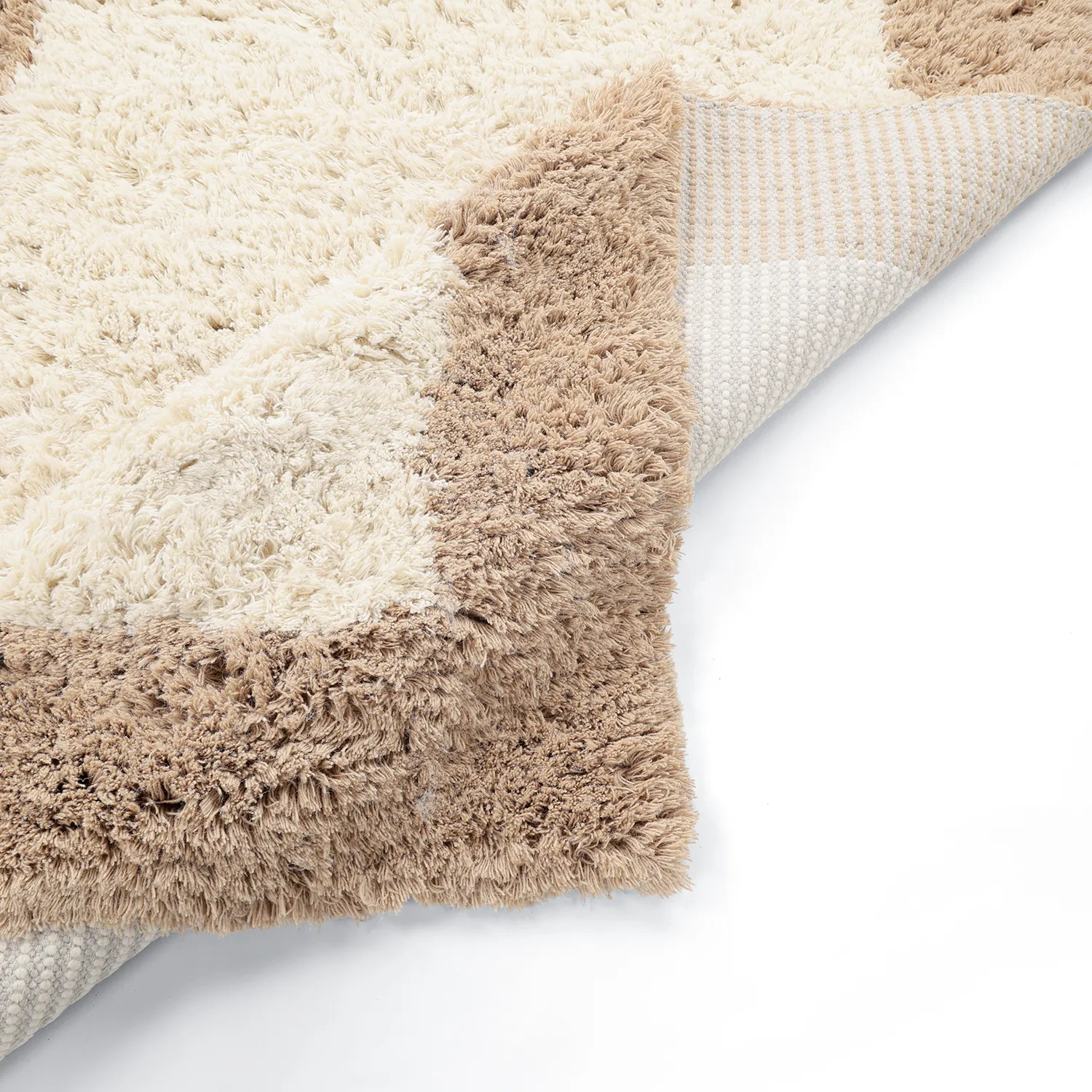 Wool rug - Khenifra Handknot Wool Premium (cream/beige)