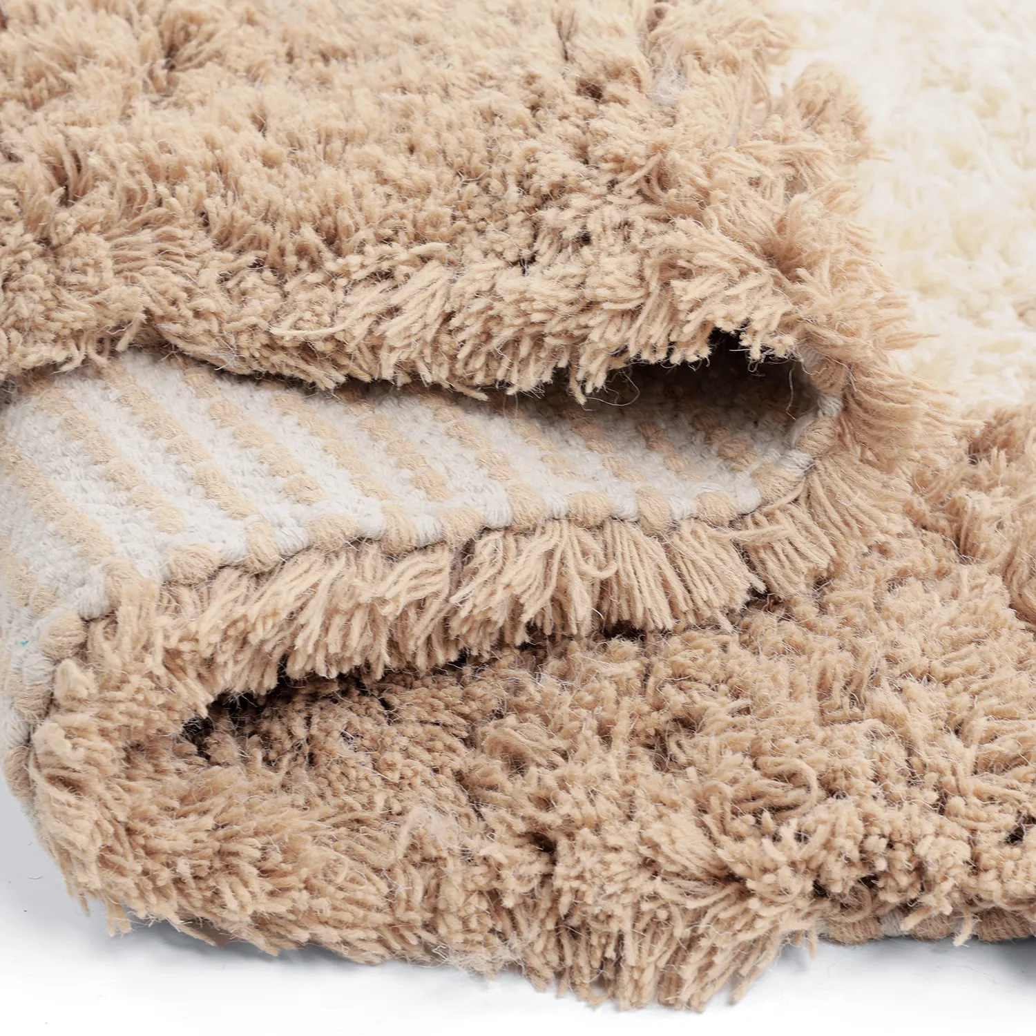 Wool rug - Khenifra Handknot Wool Premium (cream/beige)