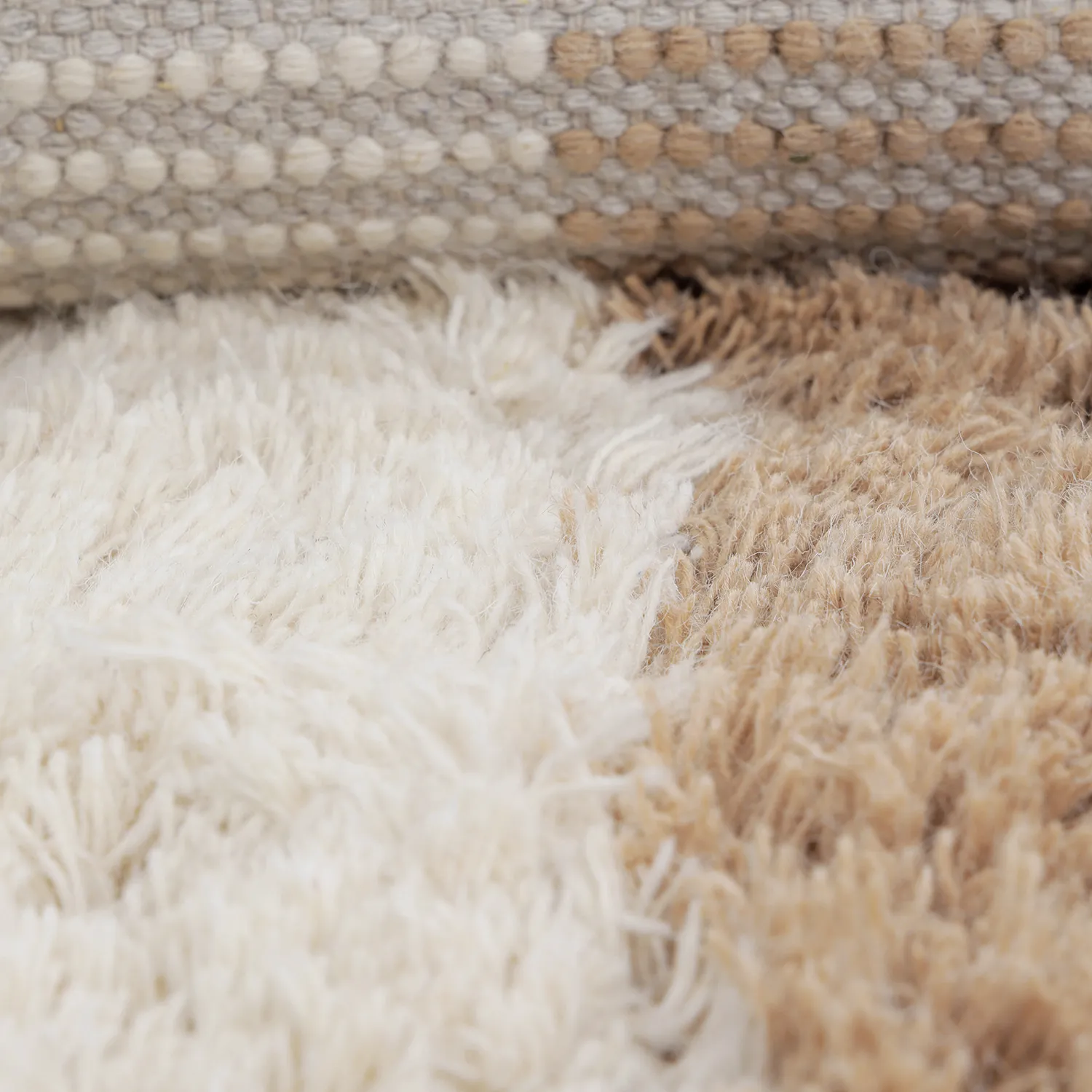 Wool rug - Khenifra Handknot Wool Premium (cream/beige)