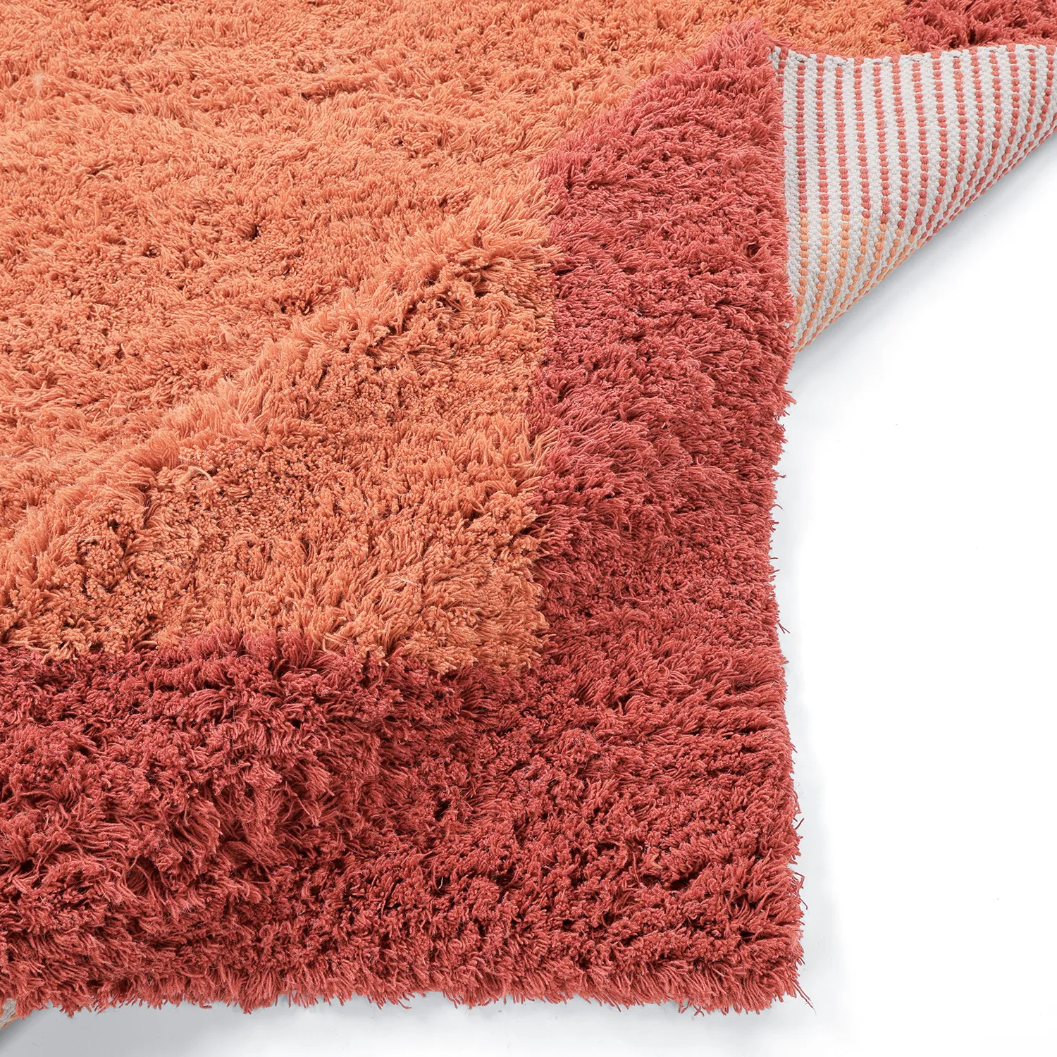 Wool rug - Khenifra Handknot Wool Premium (orange/red)